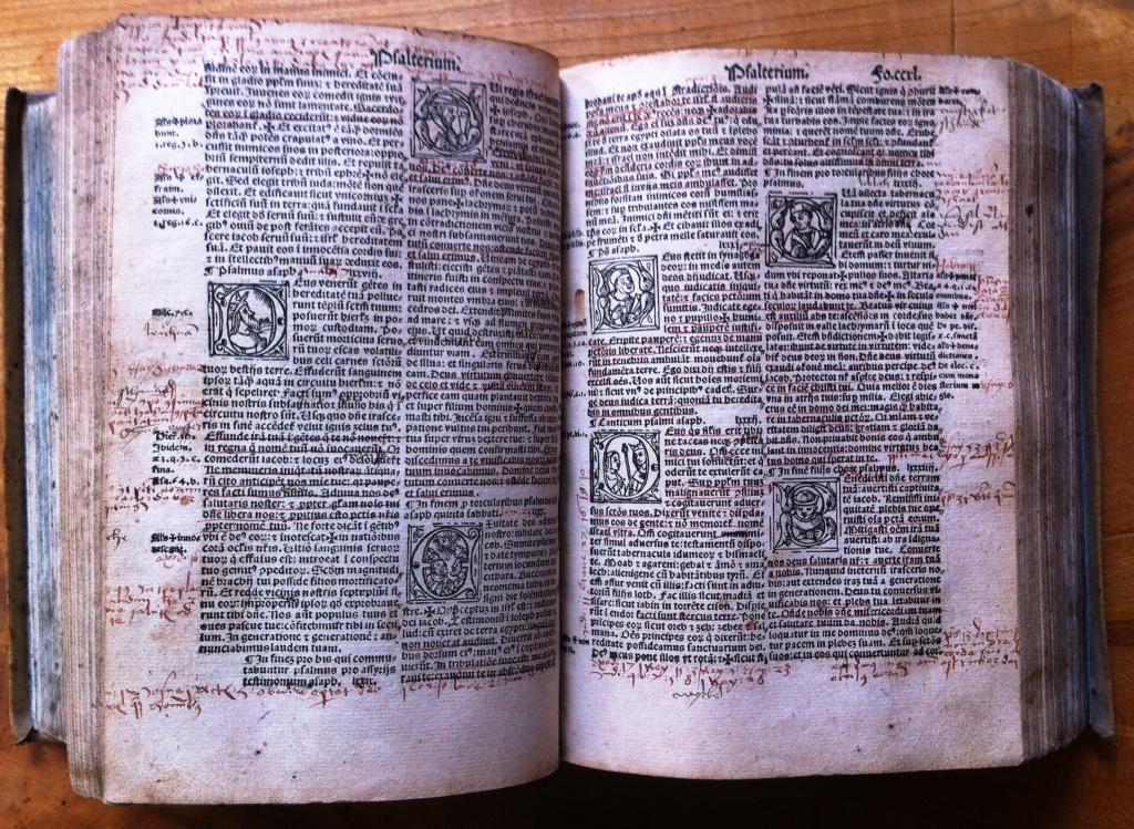 Biblia Latina Vulgata, Lyon um 1519, Museum Burg Posterstein