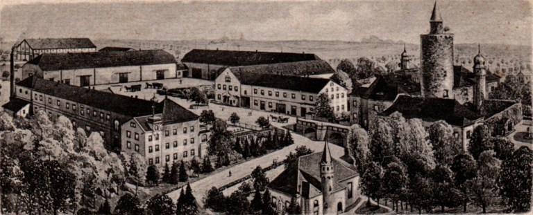 Das Rittergut Posterstein um 1900, Museum Burg Posterstein